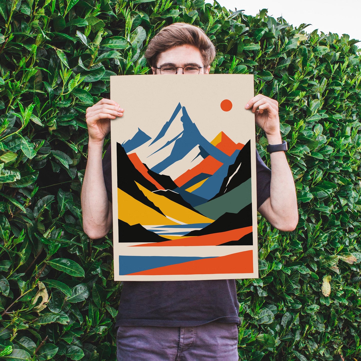 Abstract Landscape Art Print