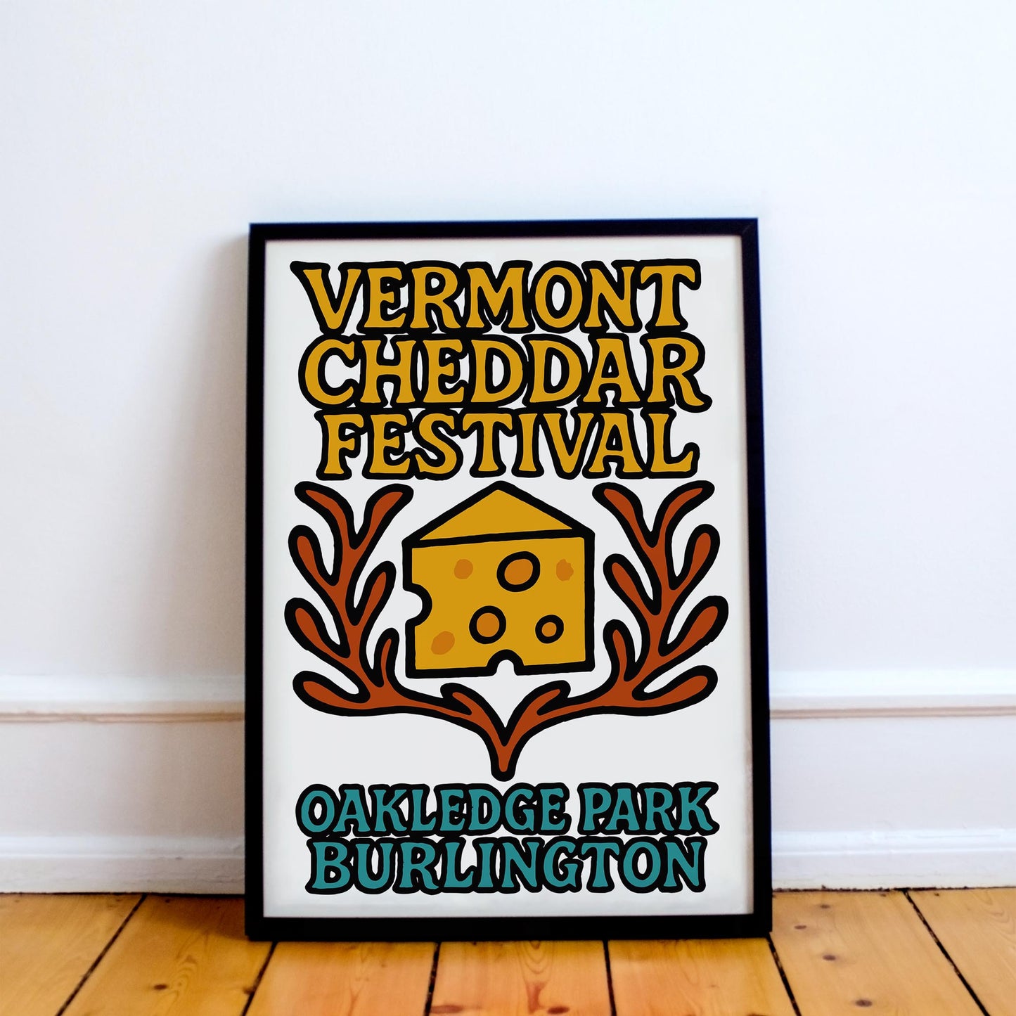 Vermont Cheddar Festival Poster