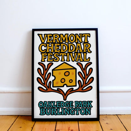 Vermont Cheddar Festival Poster