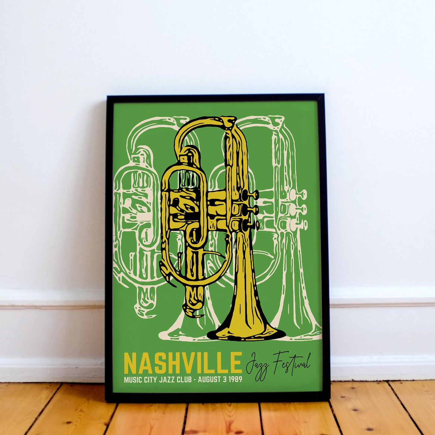 2001 NYC Jazz Festival Poster