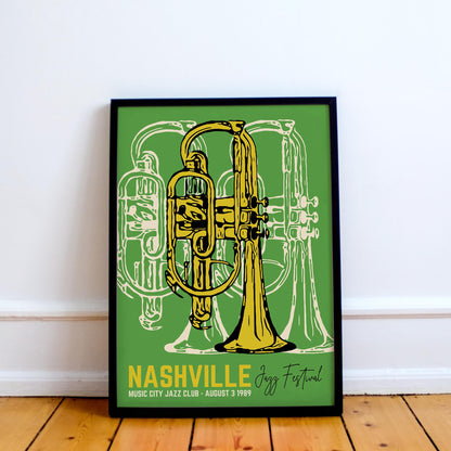 2001 NYC Jazz Festival Poster