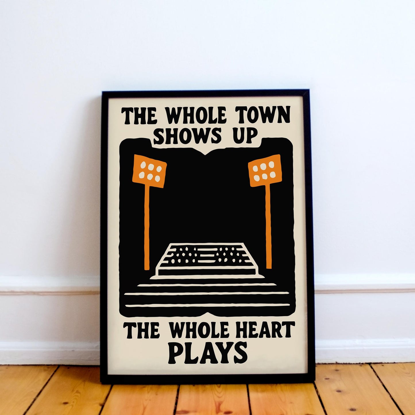 Stadium Night Poster Print