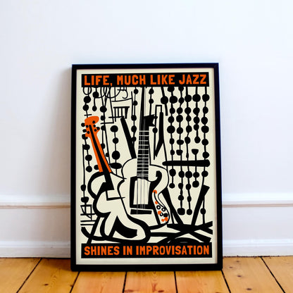 Jazz Improvisation Wall Art