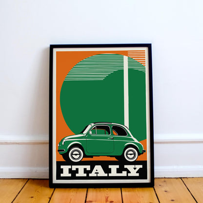 Italy Vintage Travel Poster