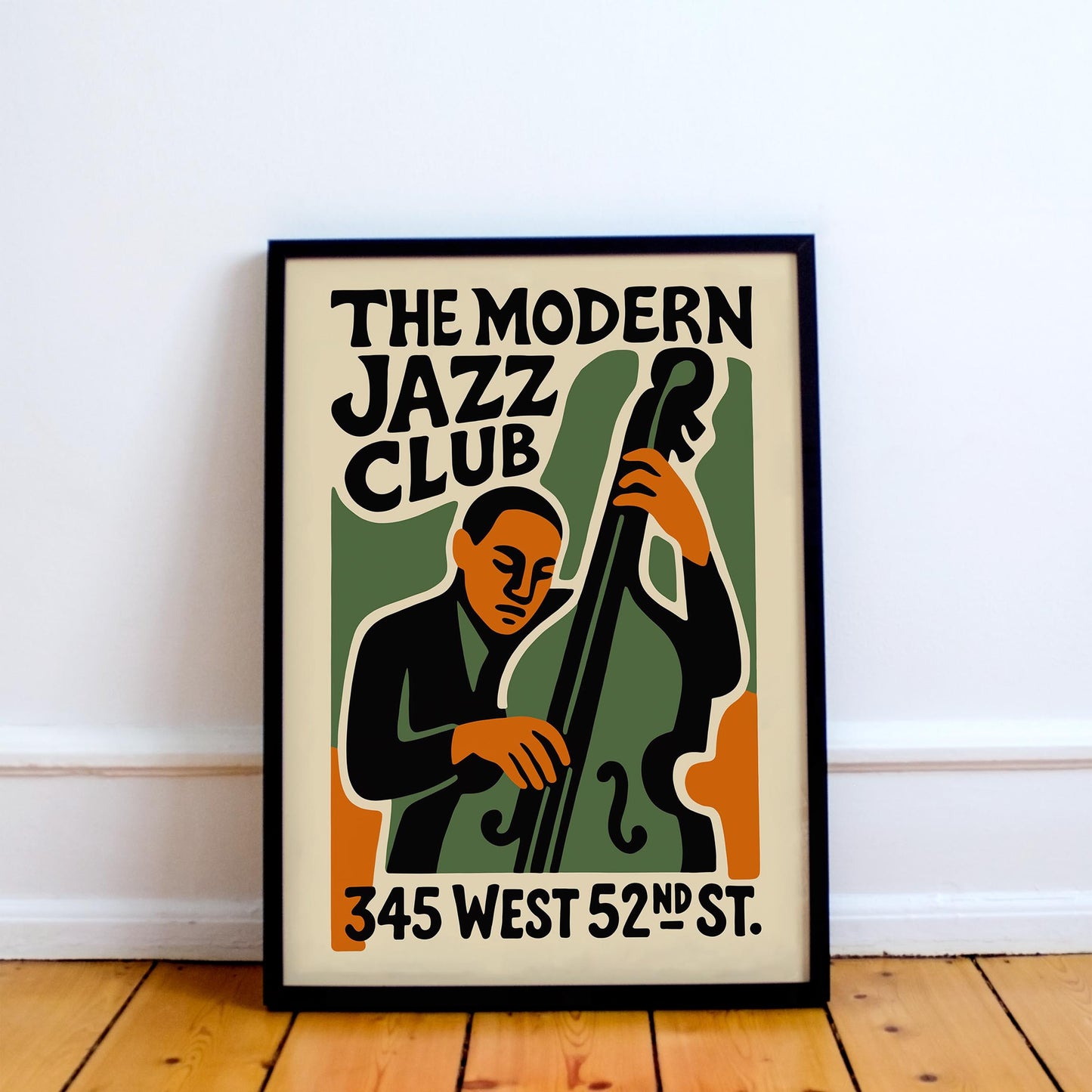 Jazz Club Vintage Poster Print