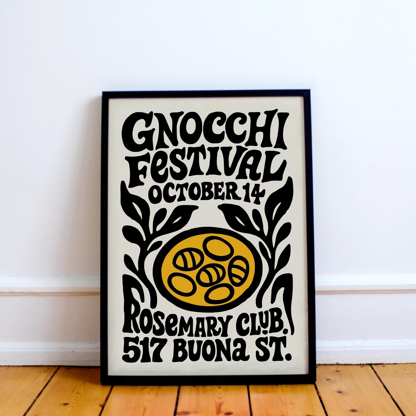 Gnocchi Festival Poster