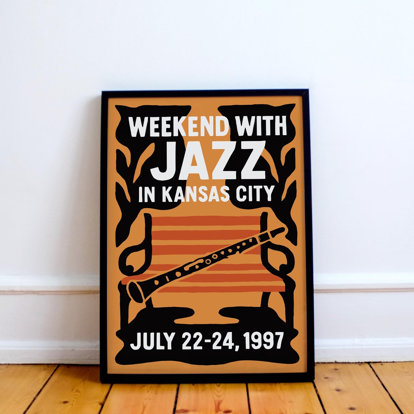 Kansas City Jazz Poster Print