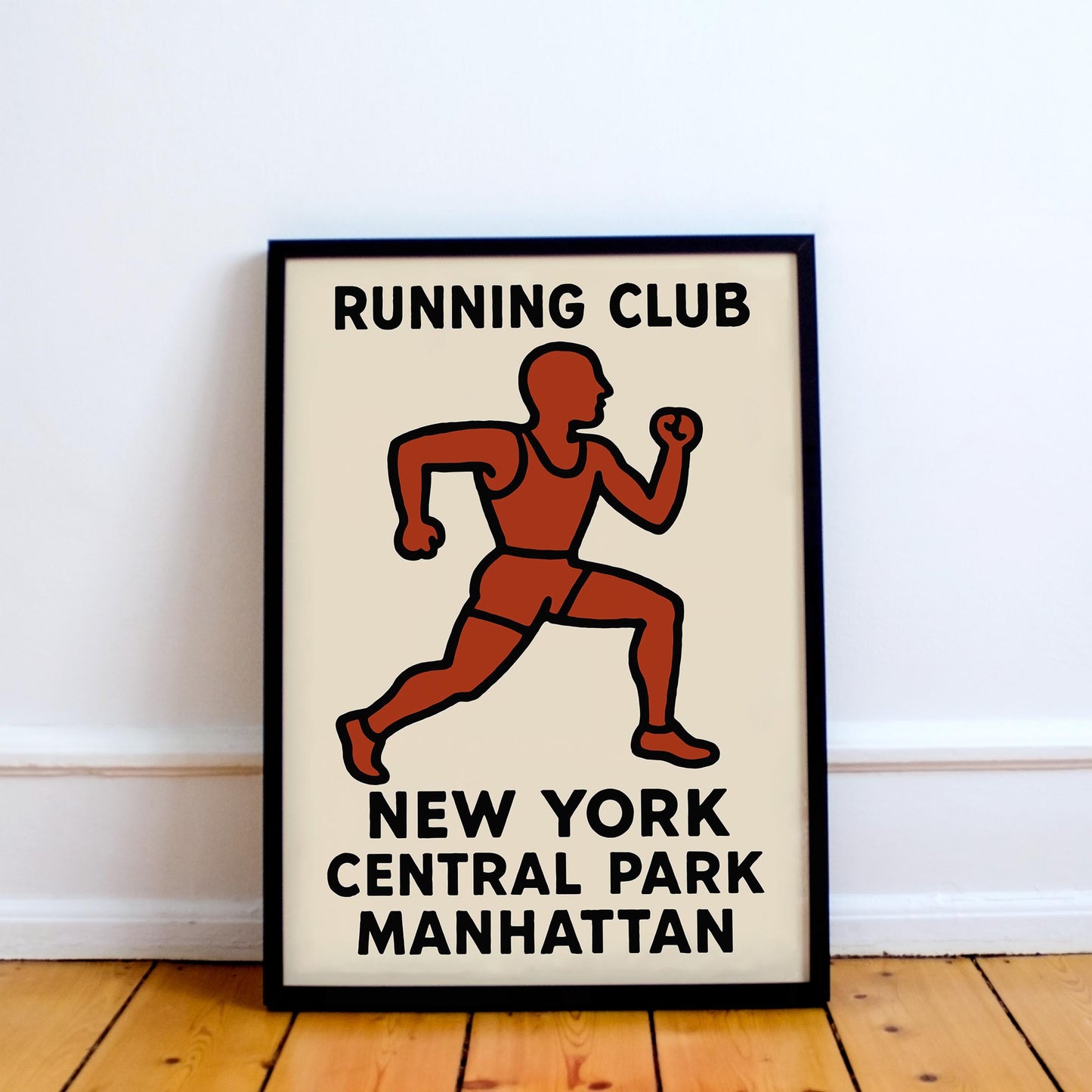 Running Club NYC Poster