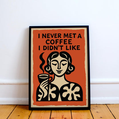 Coffee Lover Art Print