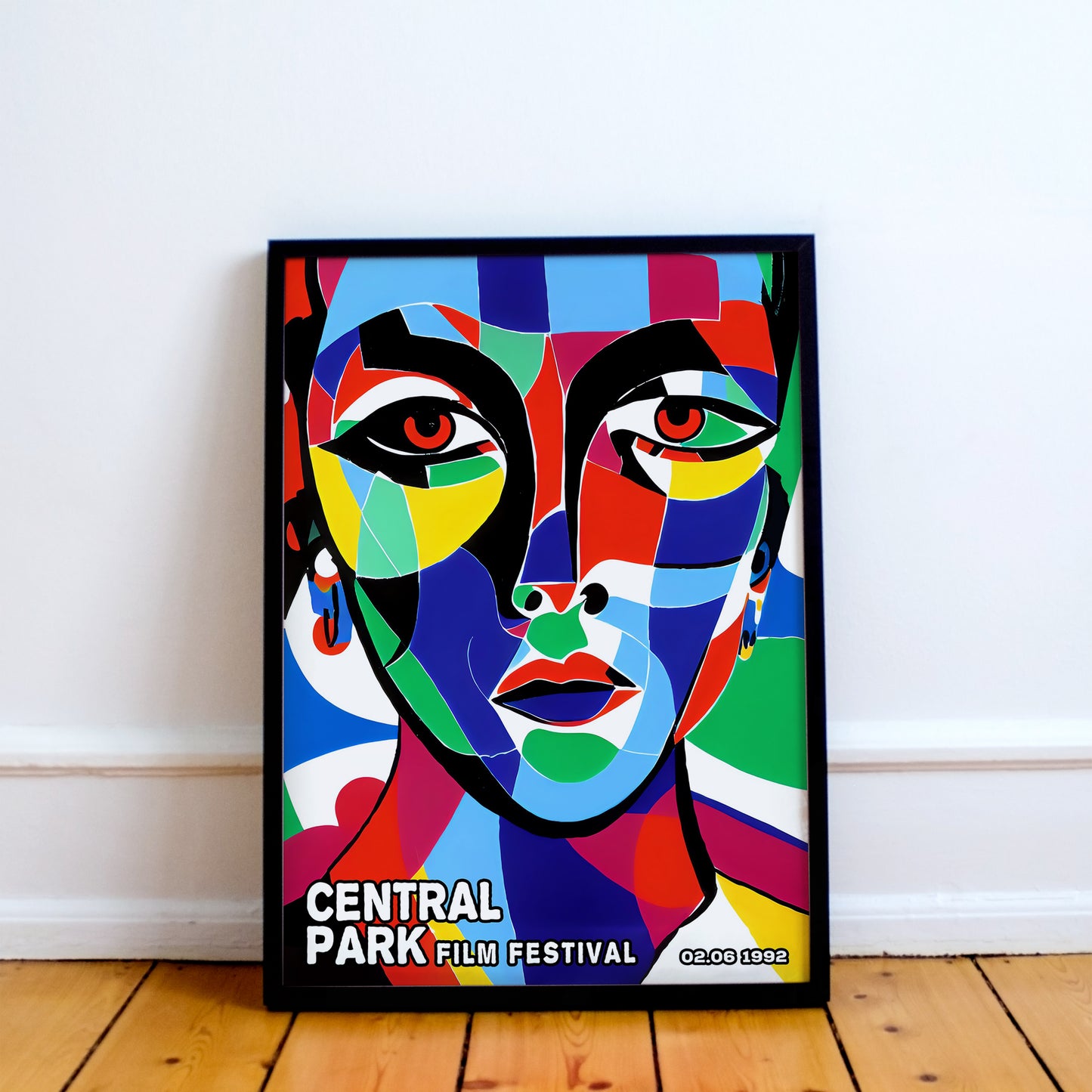 Central Park Film Festival Vintage Poster Print