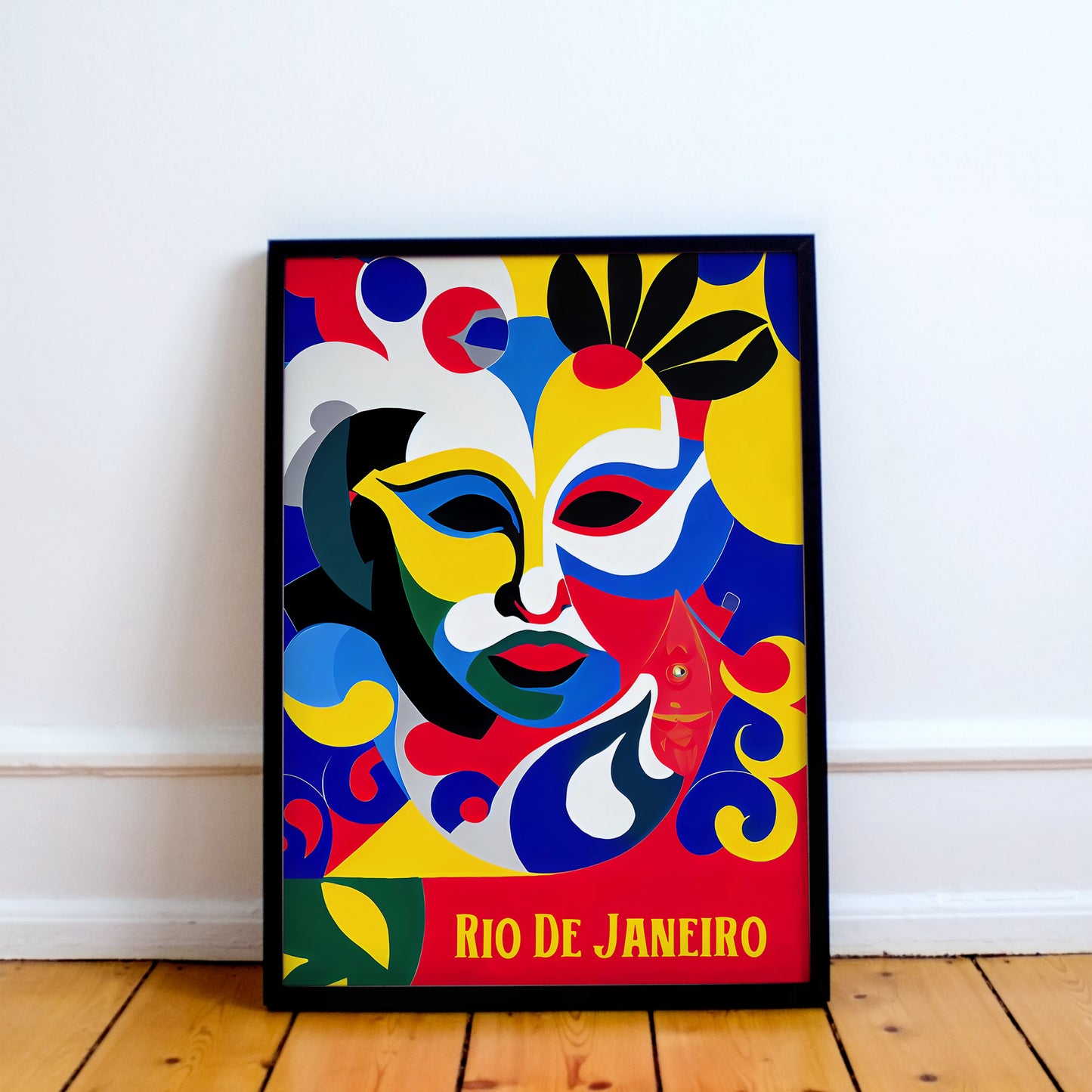 Rio De Janeiro Festival Vintage Poster Print