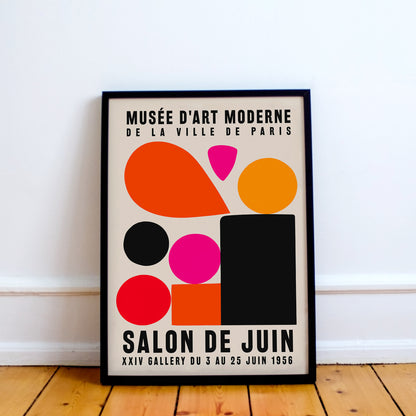 Modern Museum Paris  Exhibition Poster