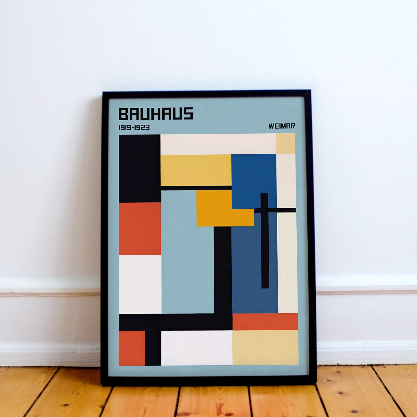 Urban Minimalism Bauhaus Poster