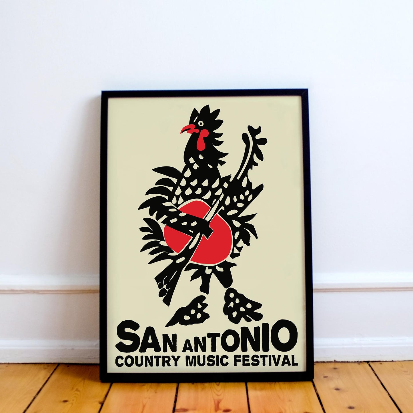 San Antonio Music Festival Poster Print