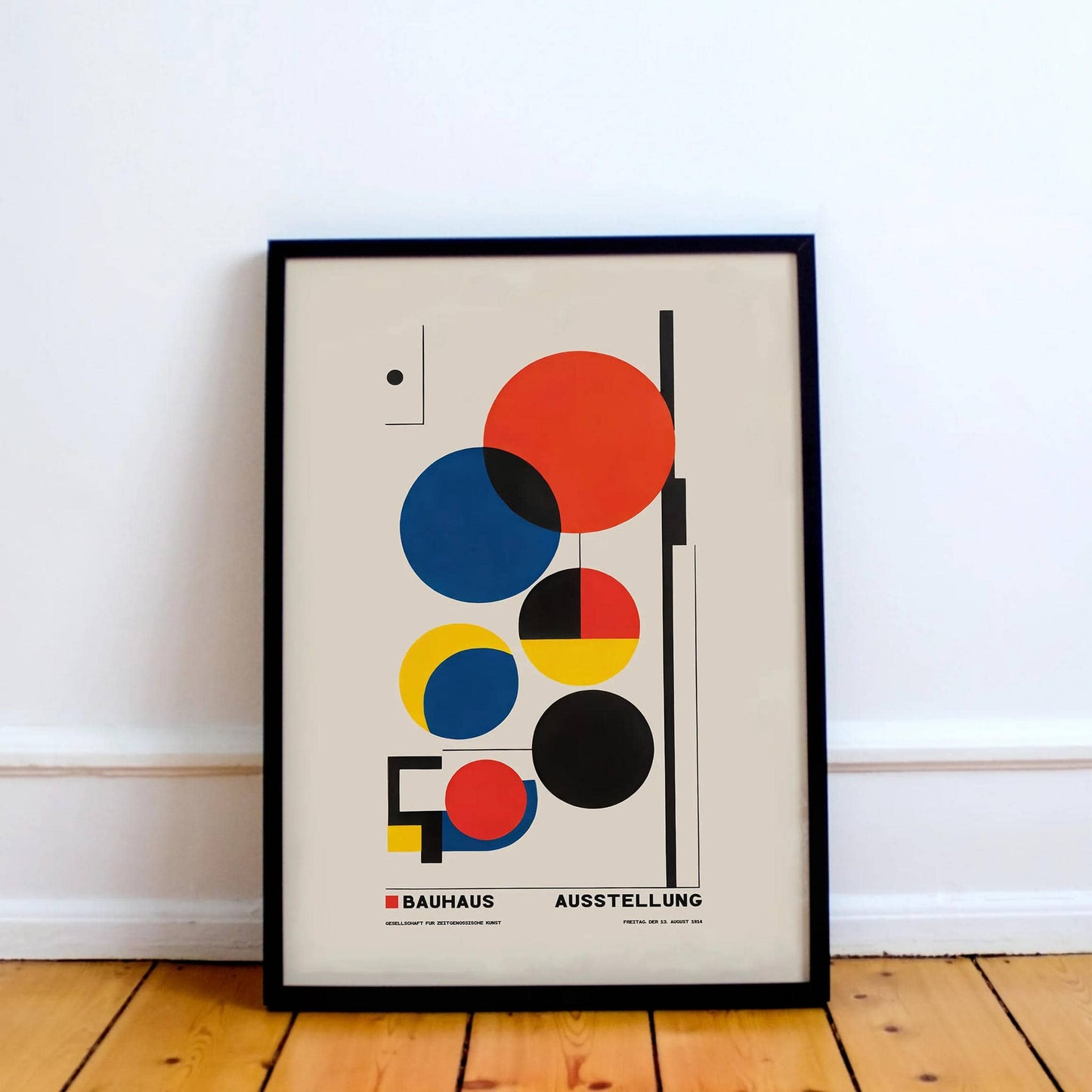 Bauhaus Circles Exhibition Poster