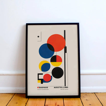 Bauhaus Circles Exhibition Poster