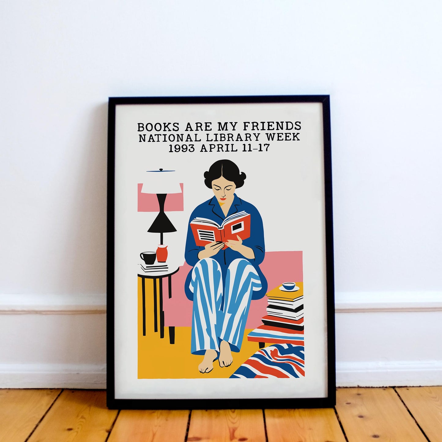 Cozy Reader Poster Print