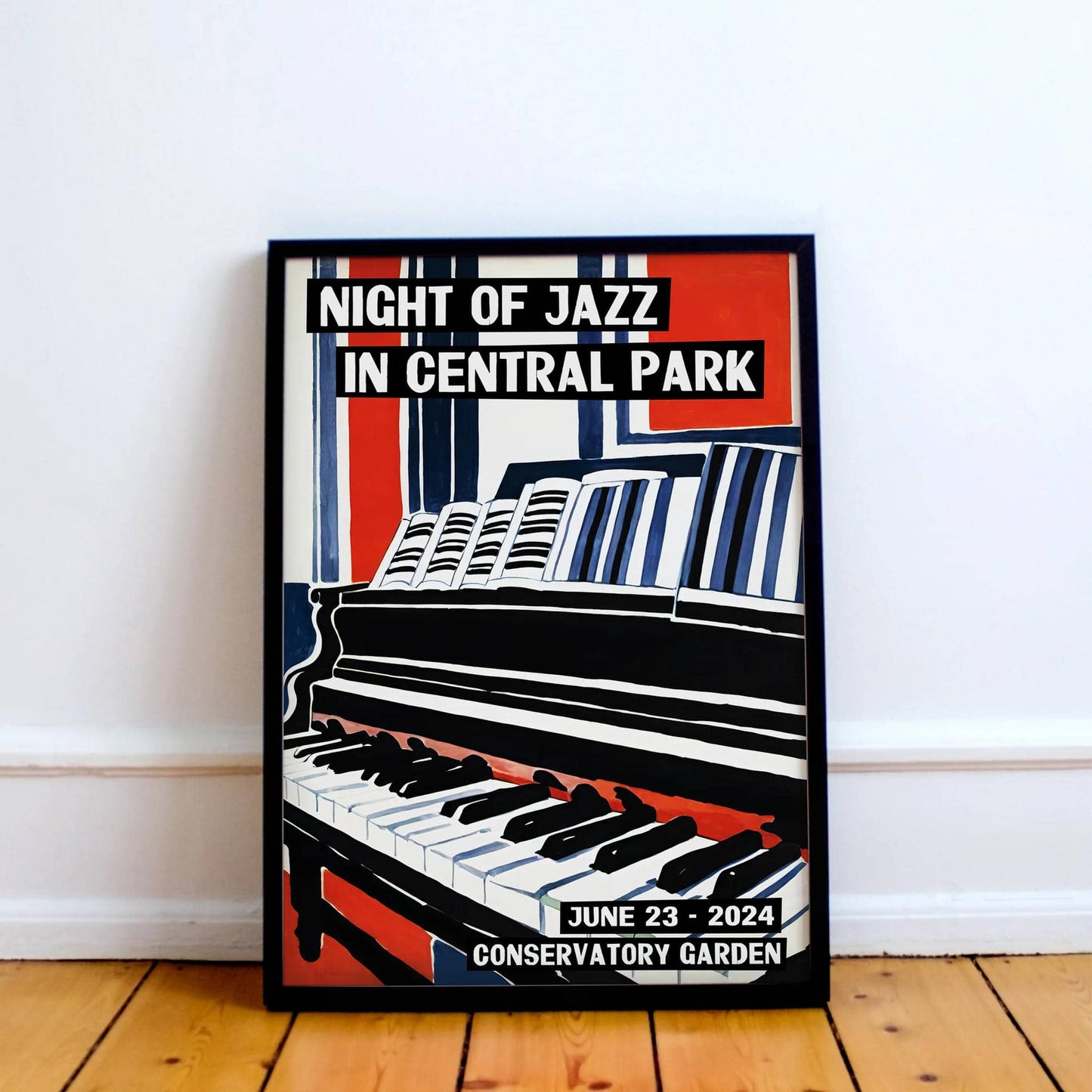 Night of Jazz Central Park 2024 Poster