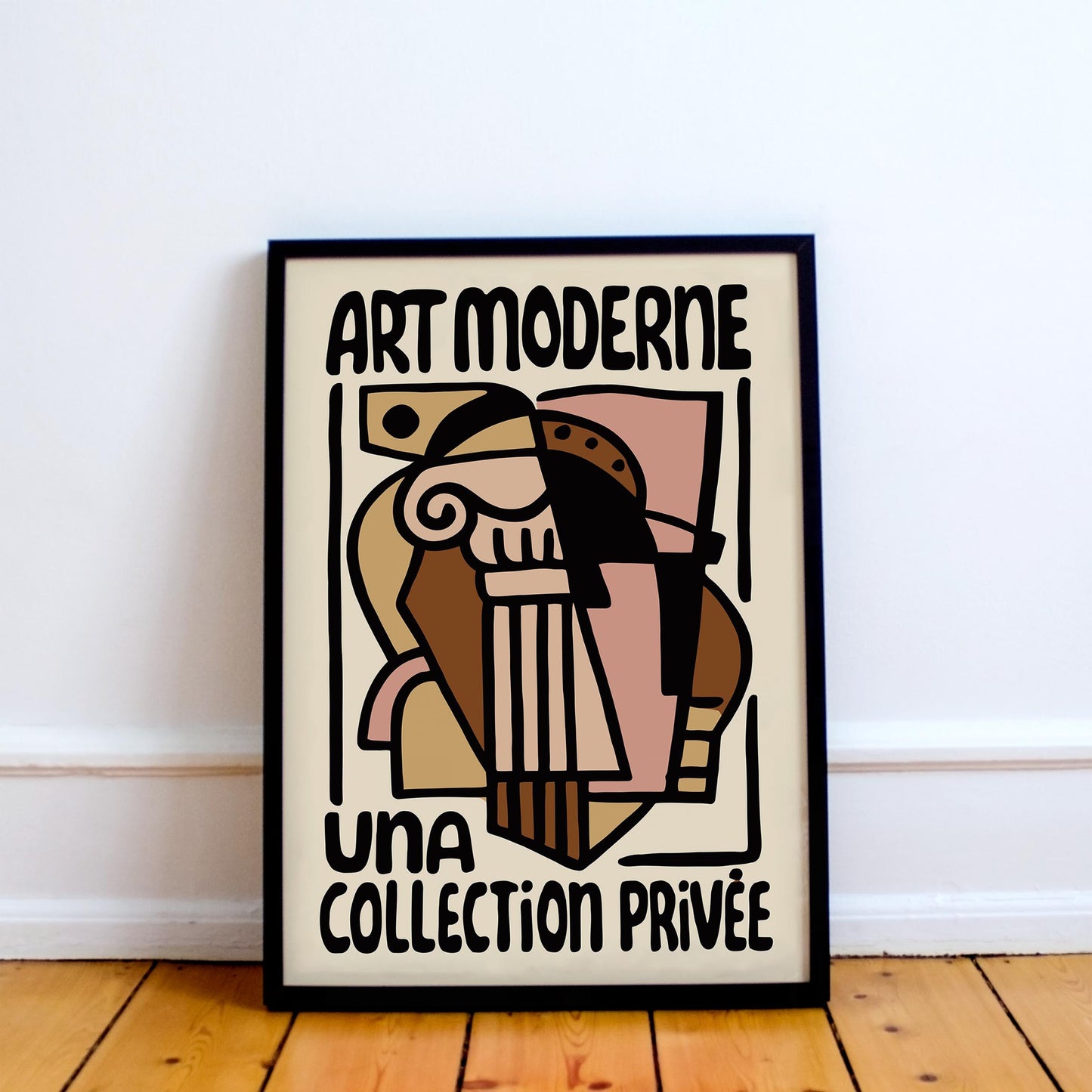 Art Moderne Abstract Exhibition Print