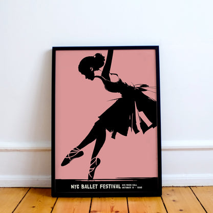 NYC Ballet Festival 1998 Wall Art Print