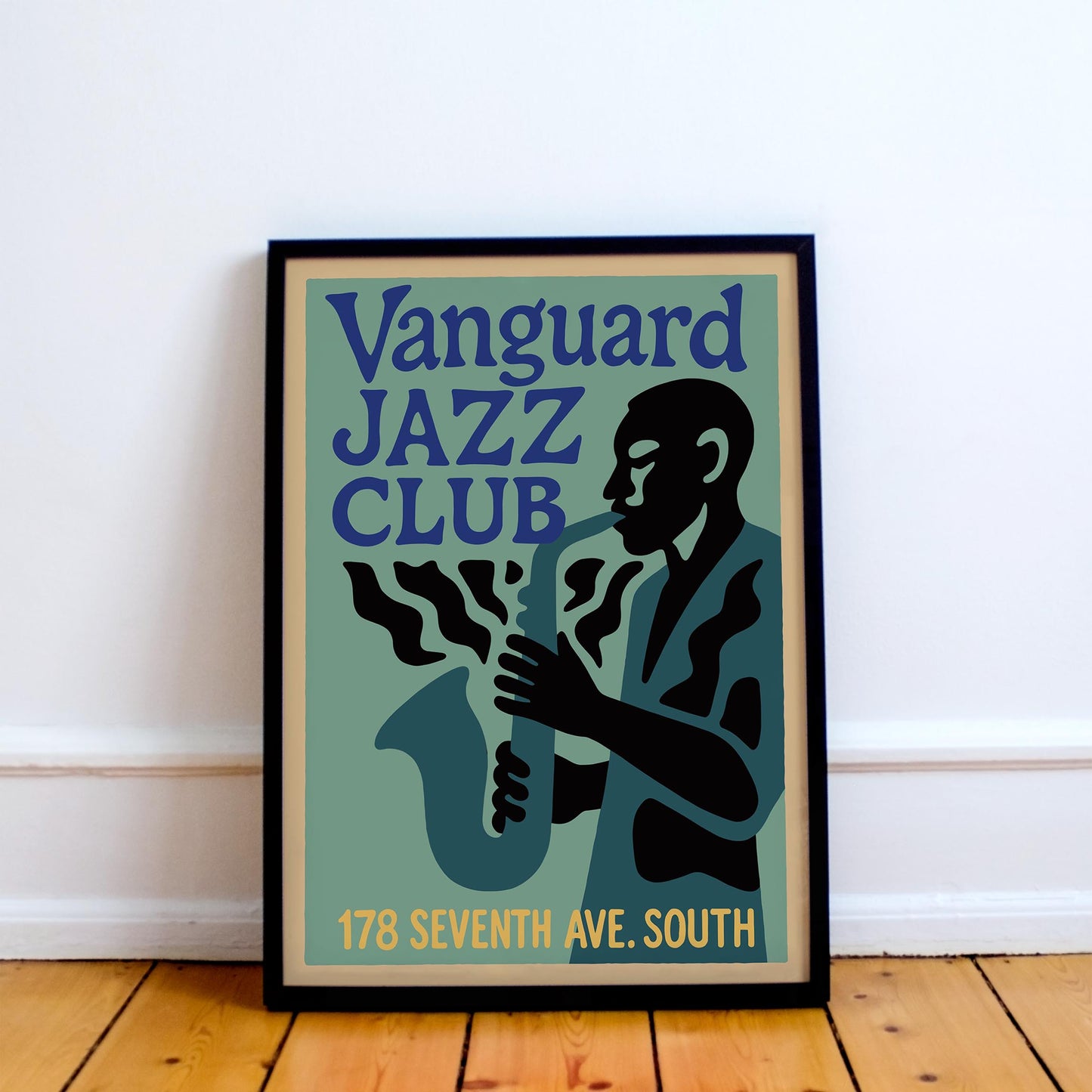 Vintage Jazz Club Wall Art