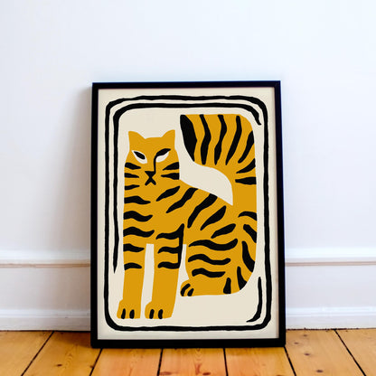 Bold Tiger Wall Art