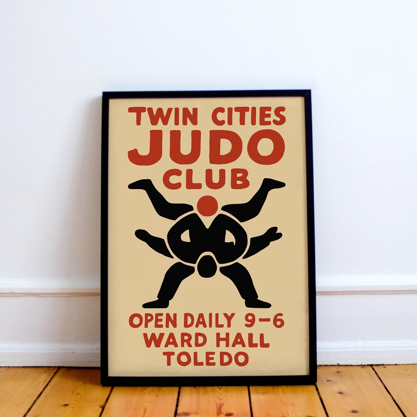 Twin Cities Judo Club Poster