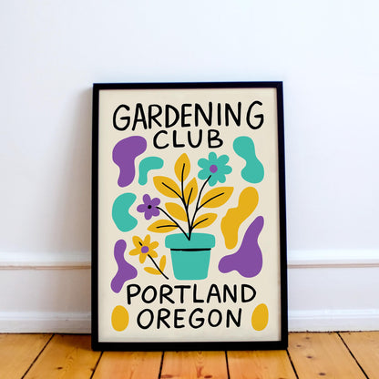 Gardening Club Wall Art