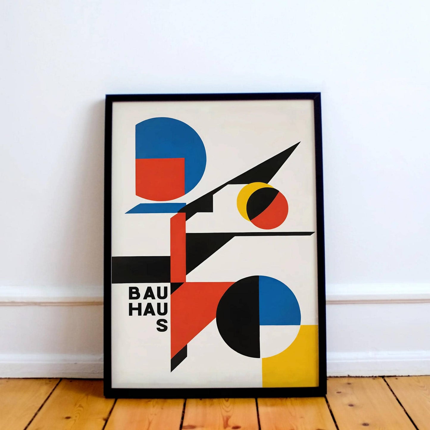 Bauhaus Abstract Geometry Print