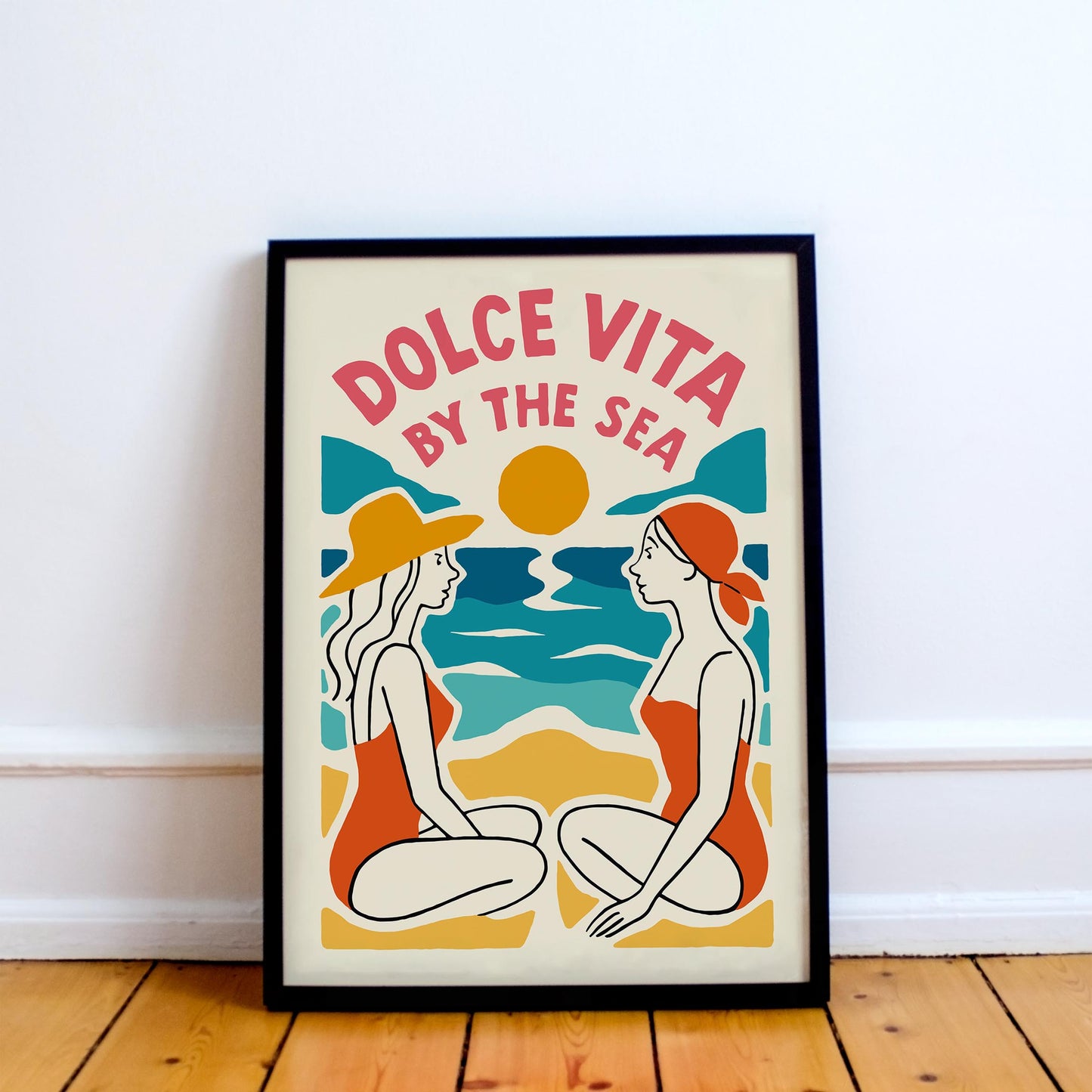 Dolce Vita Beach Art