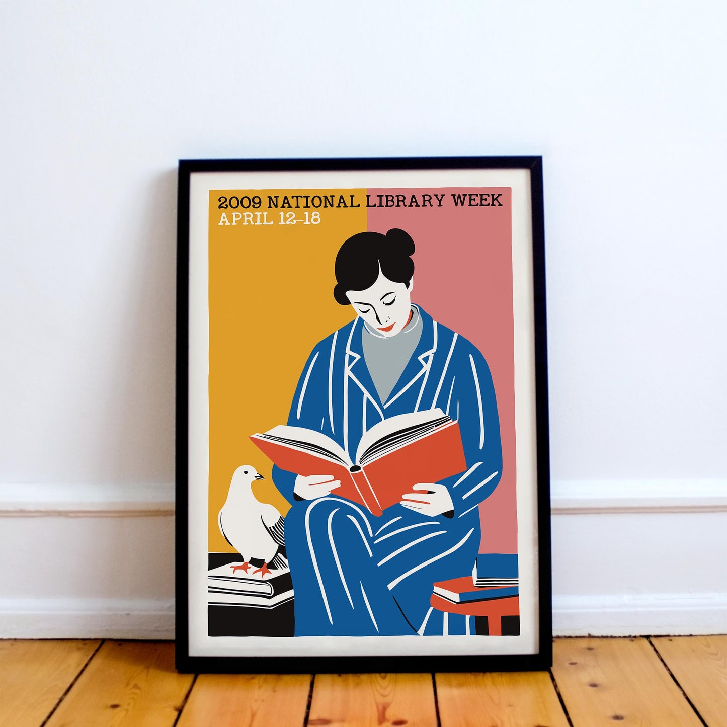 National Library Week Reading Poster