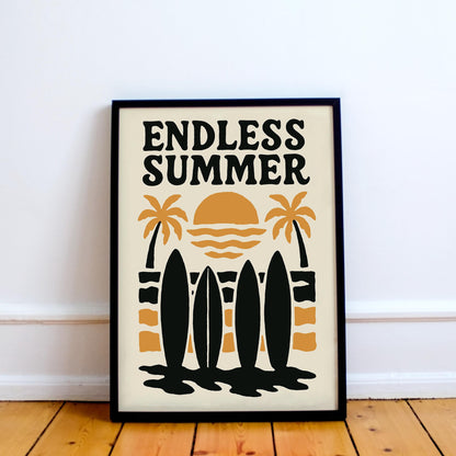 Endless Summer Surf Print