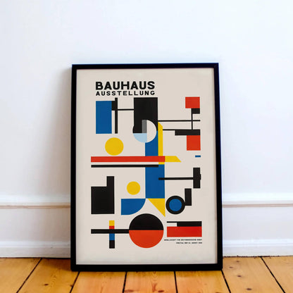 Bauhaus 1914 Abstract Shapes Poster
