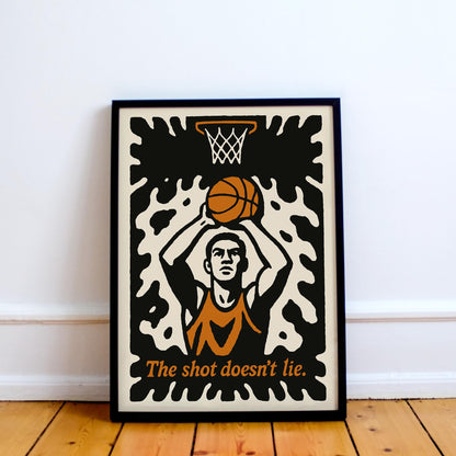 Basketball Motivation Poster