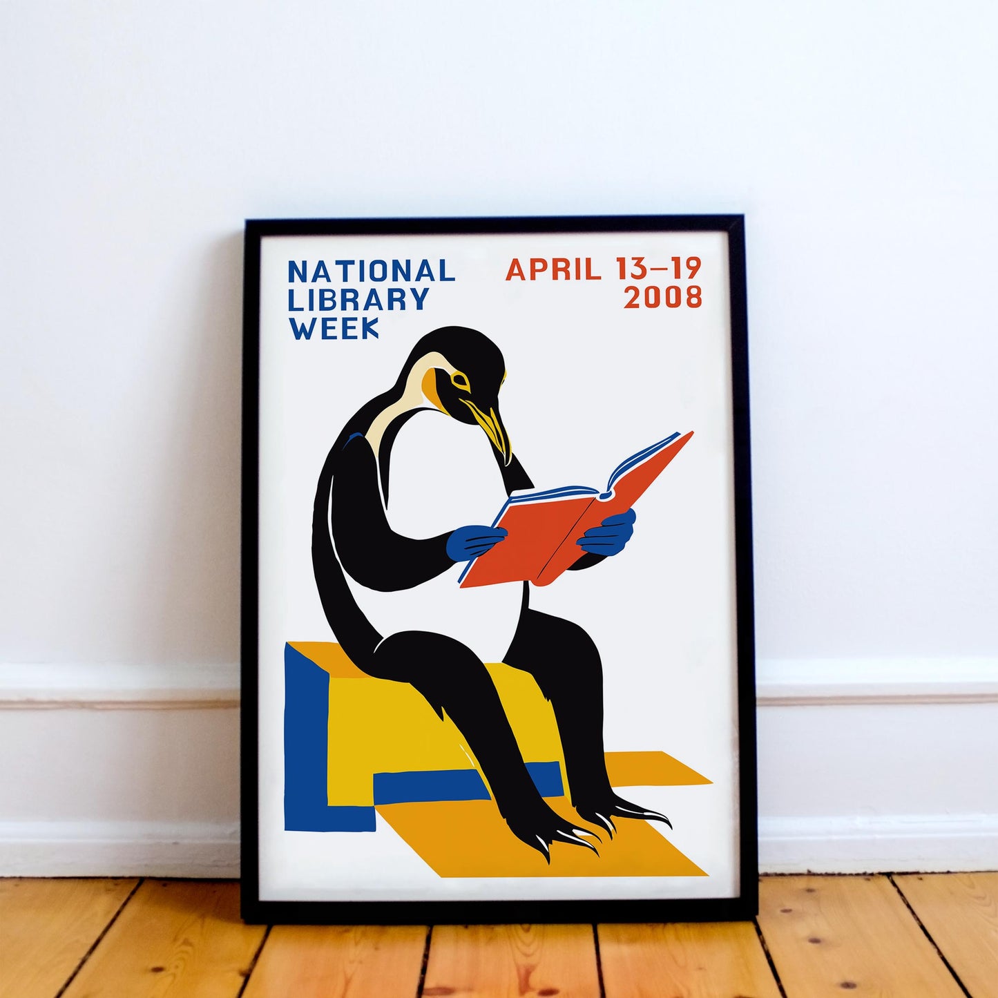 2008 Retro Literary Wall Art Poster