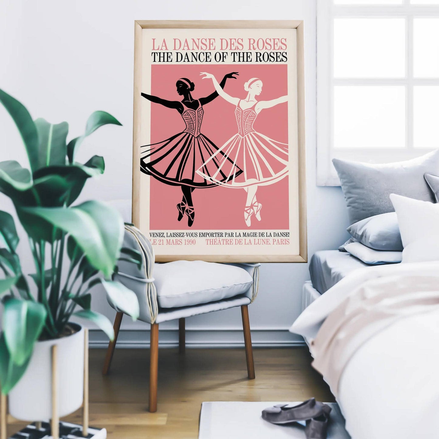 Vintage Paris Ballet Wall Art Print
