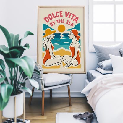 Dolce Vita Beach Art