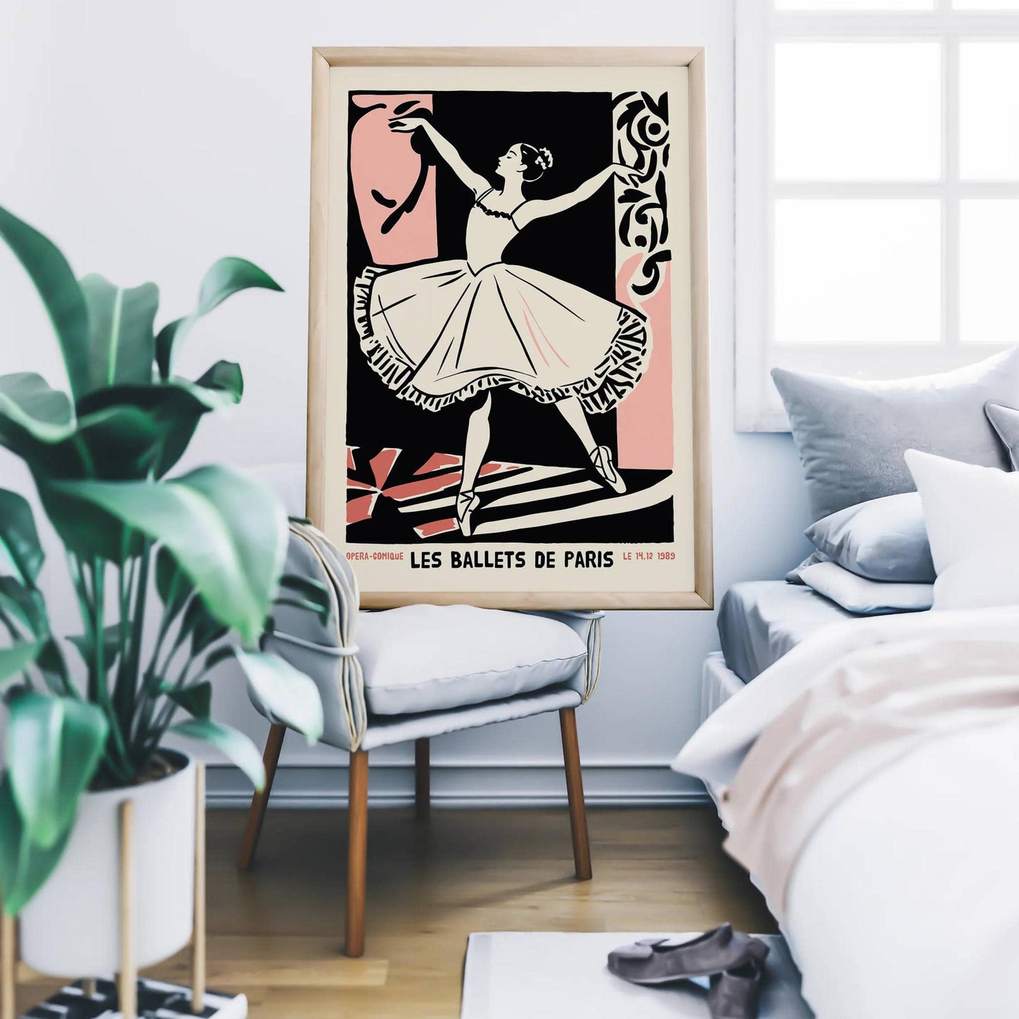 Les Ballets De Paris Vintage Poster