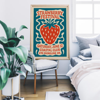 Strawberry Festival Poster