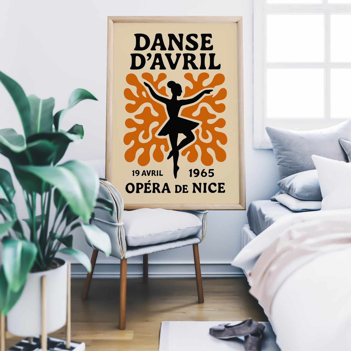 Danse Avril Ballet Poster