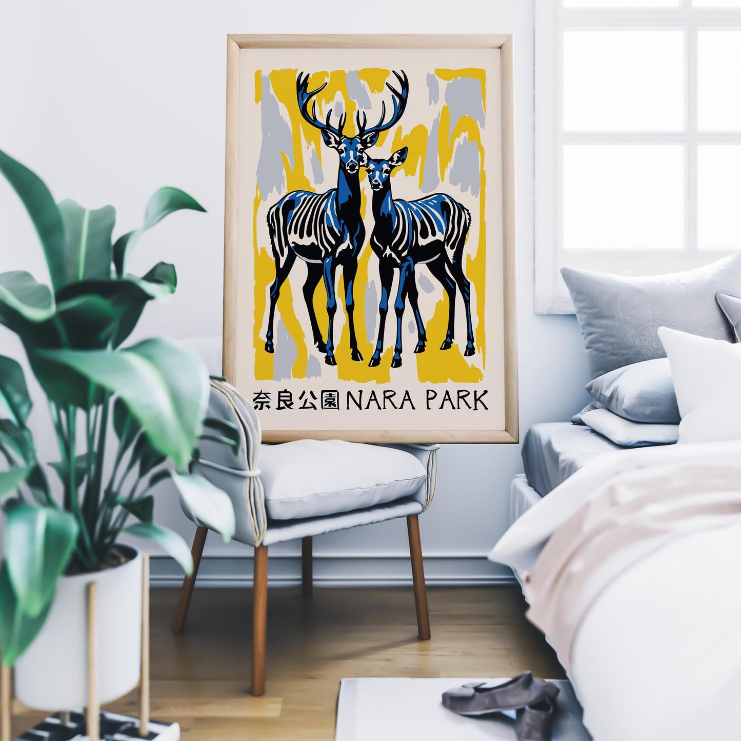 Nara Deer Duo Poster