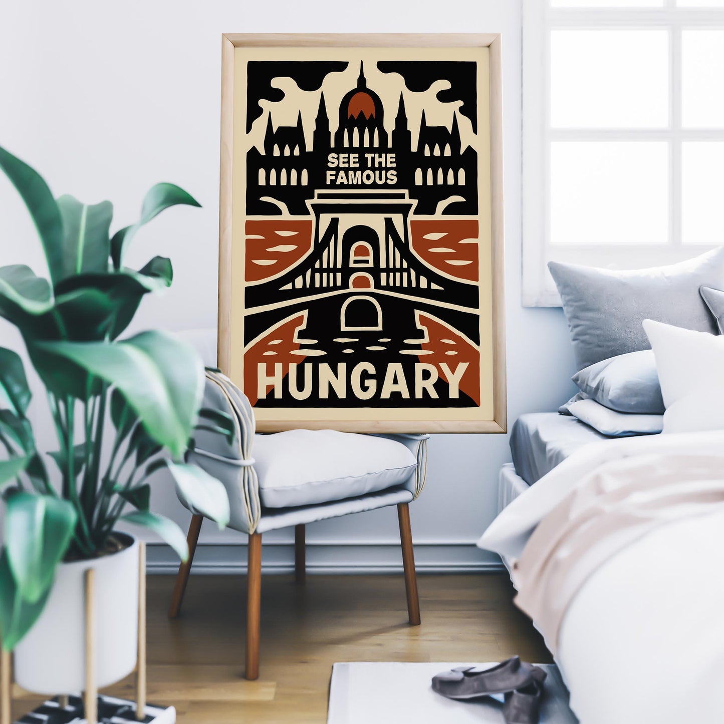 Hungary Travel Poster Print