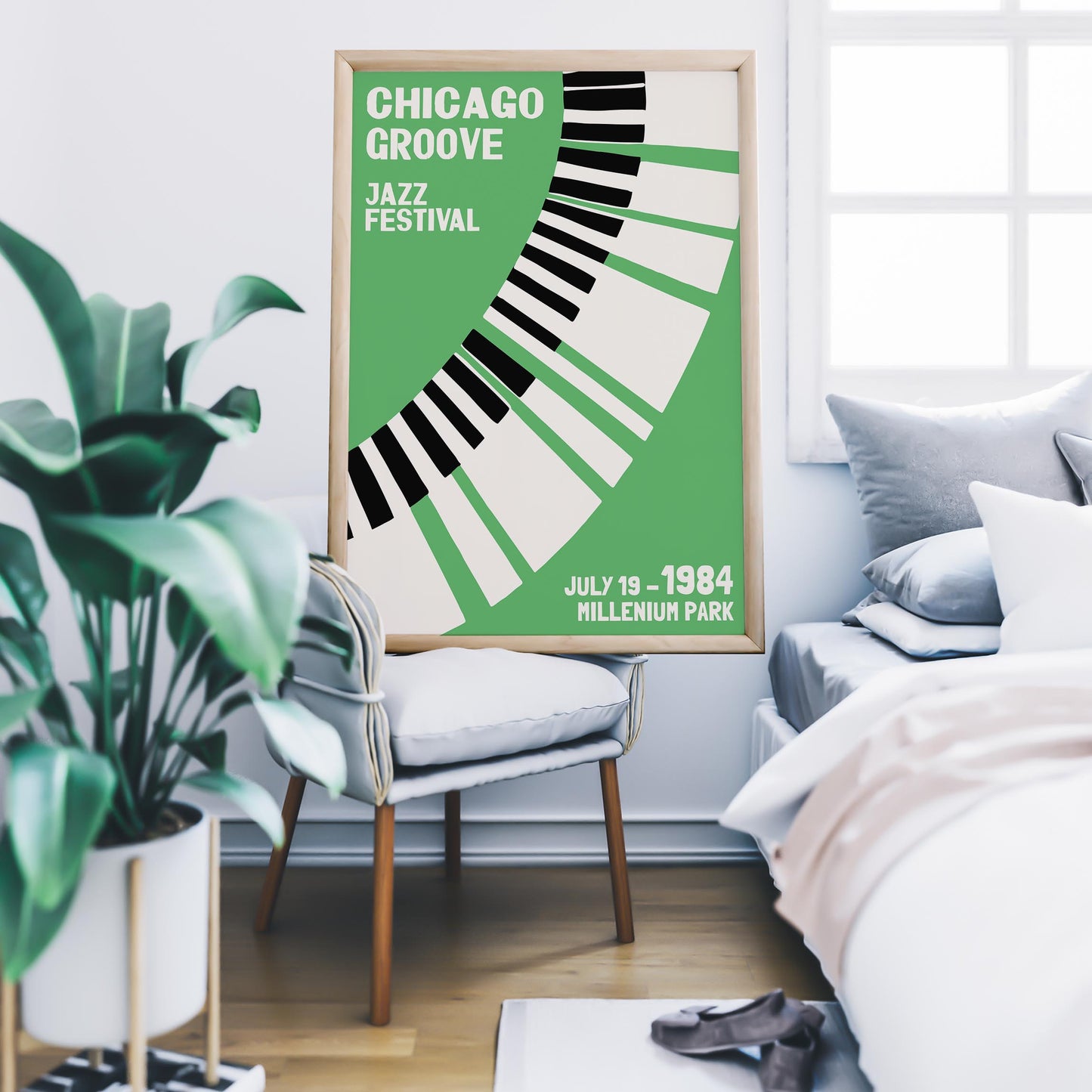 Chicago Groove Jazz Festival Poster