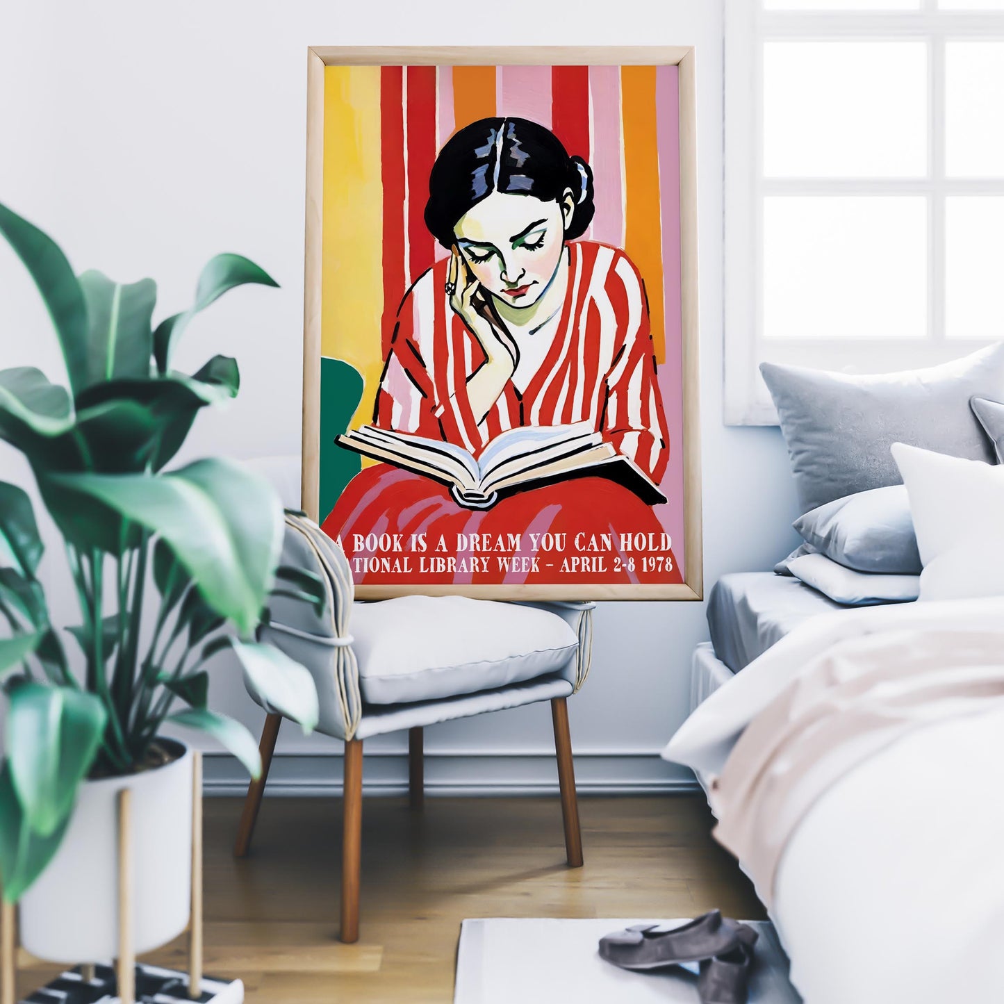 Book Lover Poster Print