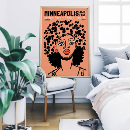 Minneapolis Jazz Fest 1999 Poster