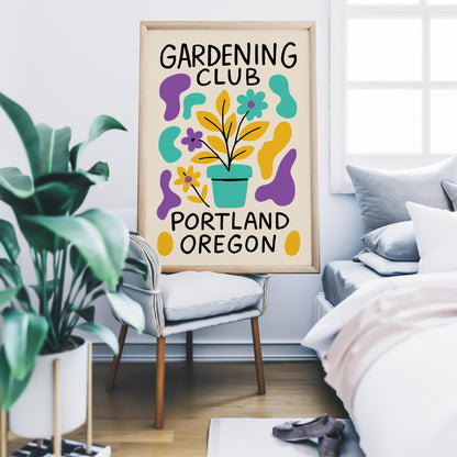 Gardening Club Wall Art