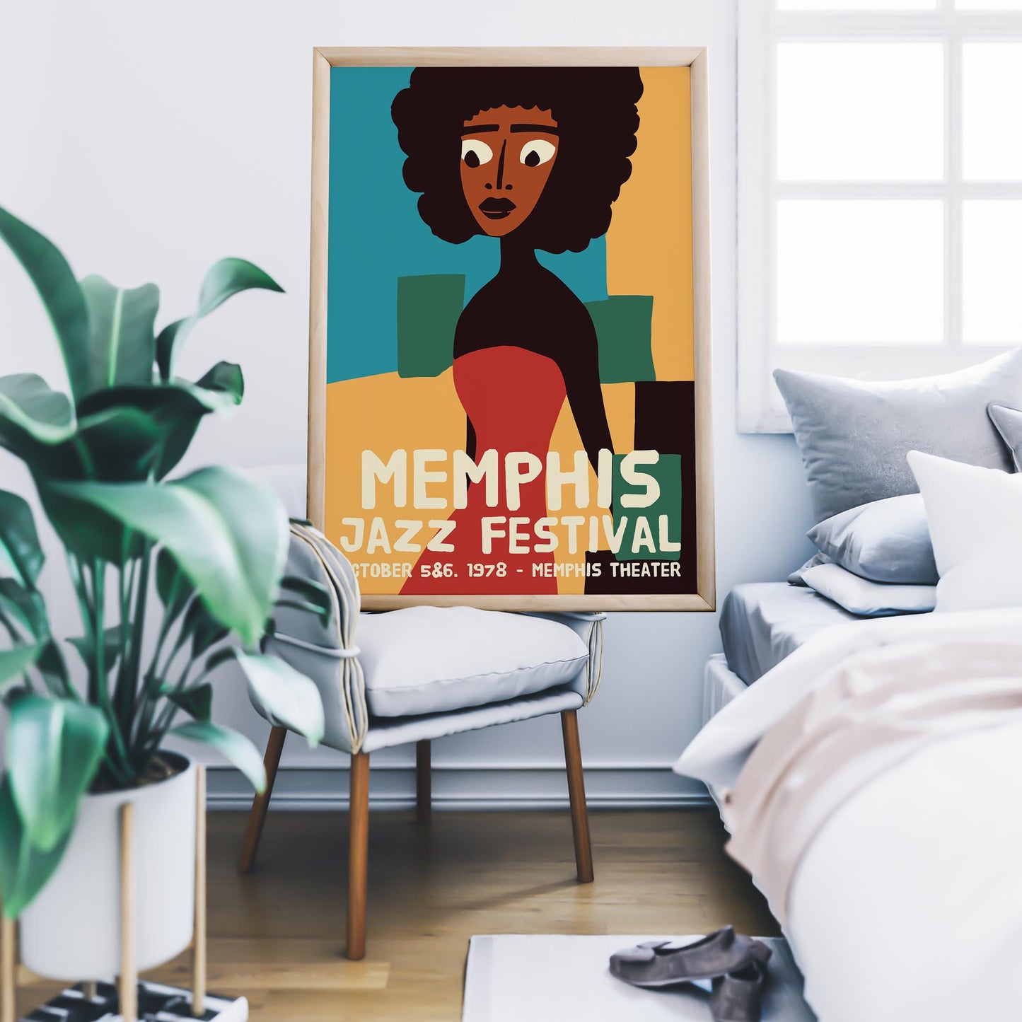 Memphis Jazz Festival Poster Print