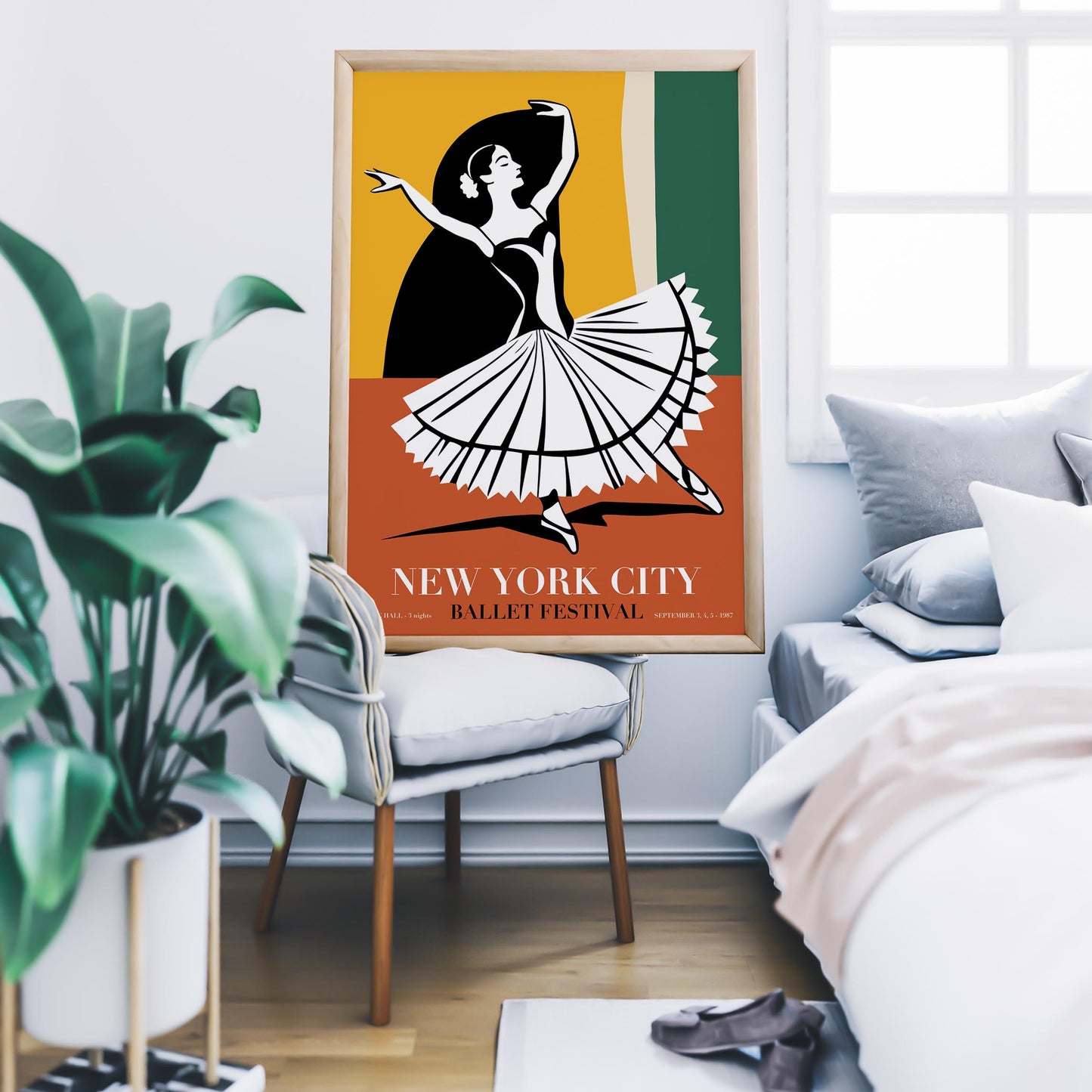 NYC Ballet Poster Print