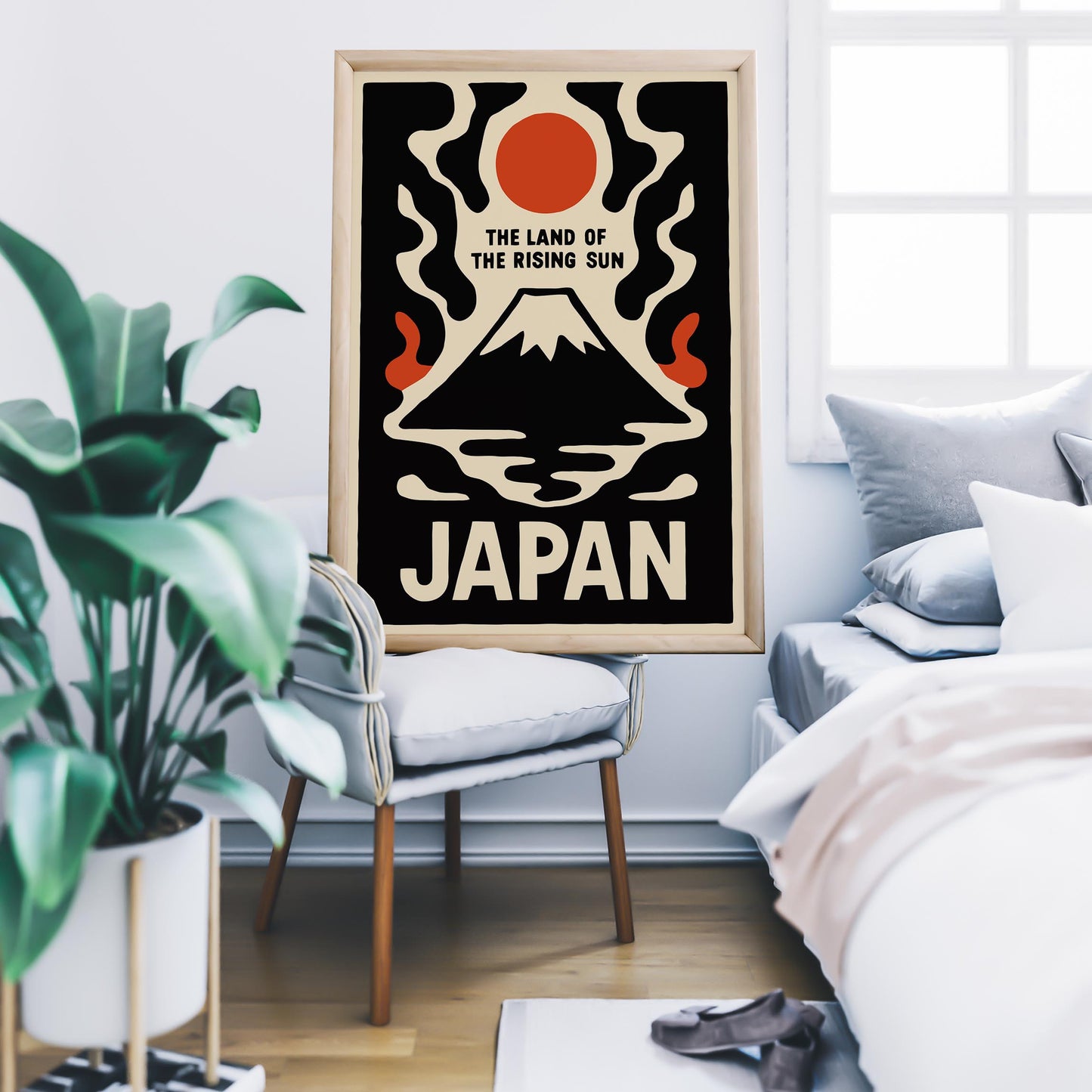 Japan Rising Sun Poster