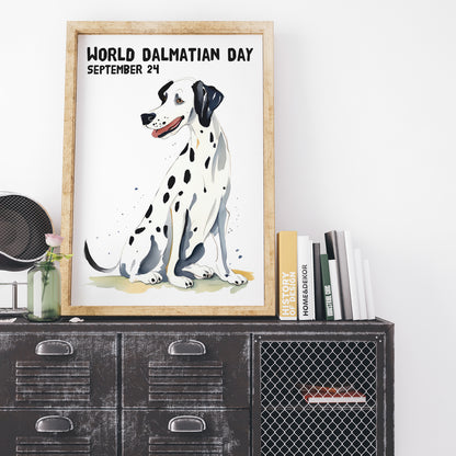 World Dalmatian Day Poster